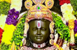 Ram Lalla idol unveiled: PM Modi performs puja, applies Kajal on Ram Lalla